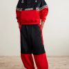 + Willy Chavarria Oversized Embellished Recycled-Shell and Cotton-Blend Jersey Half-Zip Sweatshirt - OU + Willy Chavarria Oversized Embellished Recycled-Shell and Cotton-Blend Jersey Half-Zip Sweatshirt - OU