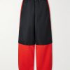 + Willy Chavarria Straight-Leg Convertible Recycled-Shell Trimmed Cotton-Blend Jersey Sweatpants