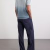 Open-Collar Knitted Organic Cotton Polo Shirt - BK Open-Collar Knitted Organic Cotton Polo Shirt - BK