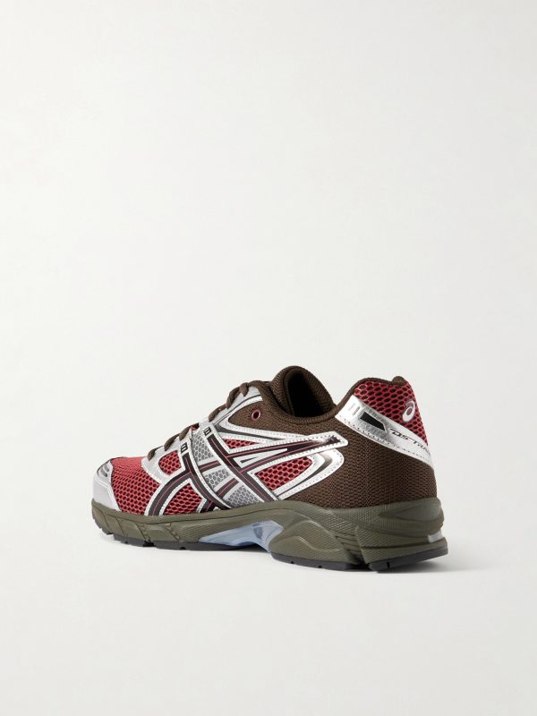 GEL-DS TRAINER 14 Rubber-Trimmed Mesh Sneakers - BK