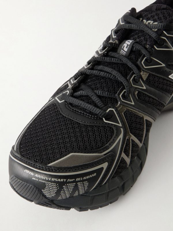 GEL-KAYANO® 20 Rubber-Trimmed Mesh Sneakers - CU