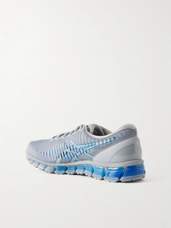 GEL-QUANTUM® 360 Rubber-Trimmed Mesh Sneakers - BK GEL-QUANTUM® 360 Rubber-Trimmed Mesh Sneakers - BK