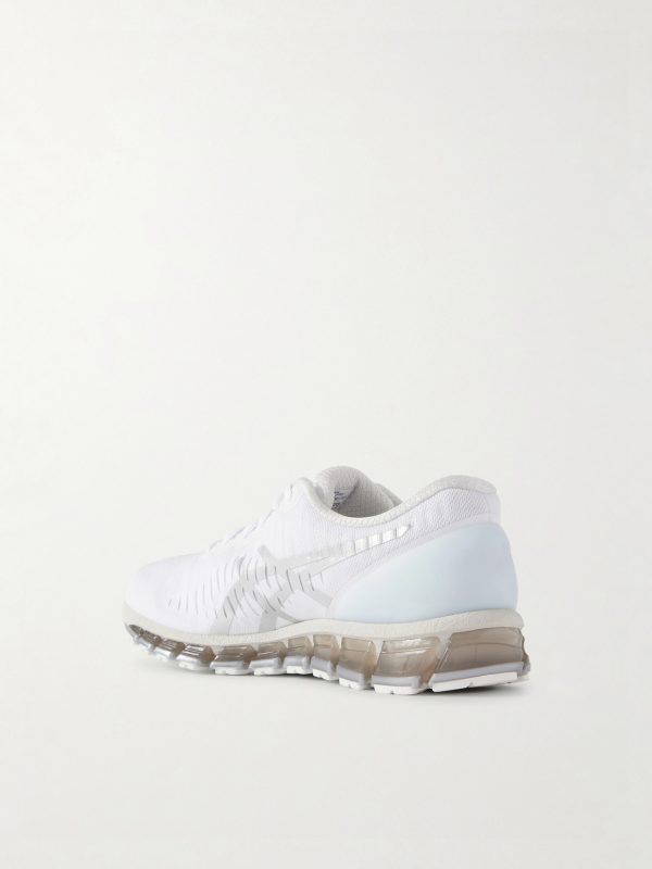 GEL-QUANTUM 360 I Rubber-Trimmed Mesh Sneakers - BK GEL-QUANTUM 360 I Rubber-Trimmed Mesh Sneakers - BK