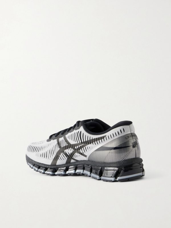 + C.P. Company GEL-QUANTUM® 360 Rubber-Trimmed Printed Mesh Sneakers - BK