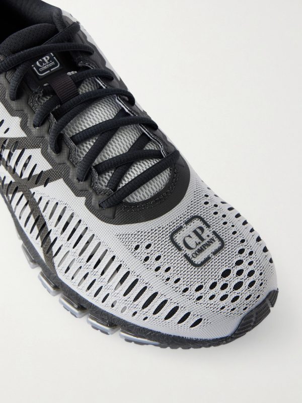 + C.P. Company GEL-QUANTUM® 360 Rubber-Trimmed Printed Mesh Sneakers - CU