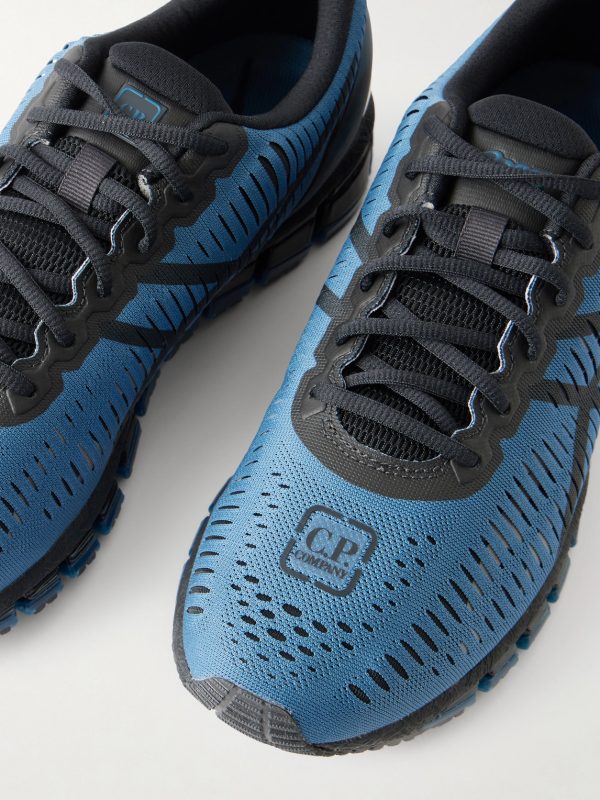 + C.P. Company GEL-QUANTUM® 360 Rubber-Trimmed Printed Mesh Sneakers - CU + C.P. Company GEL-QUANTUM® 360 Rubber-Trimmed Printed Mesh Sneakers - CU