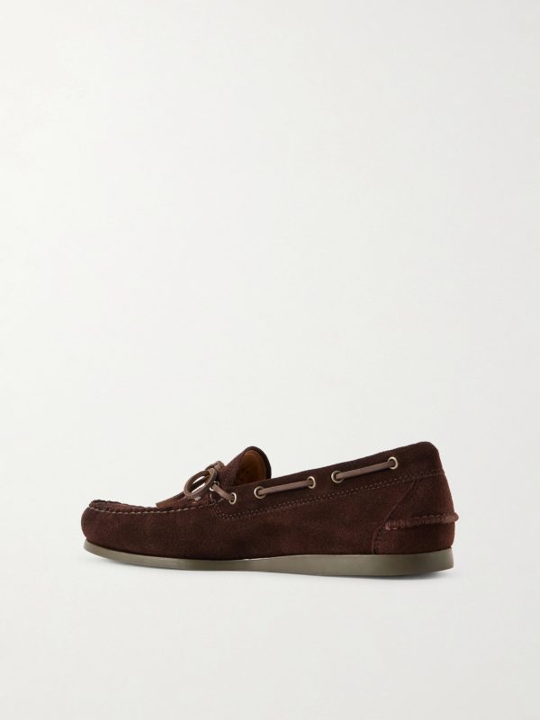 Camp Moc Decker Suede Boat Shoes - BK