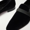 Dandydeco Grosgrain-Trimmed Velour Loafers - CU Dandydeco Grosgrain-Trimmed Velour Loafers - CU