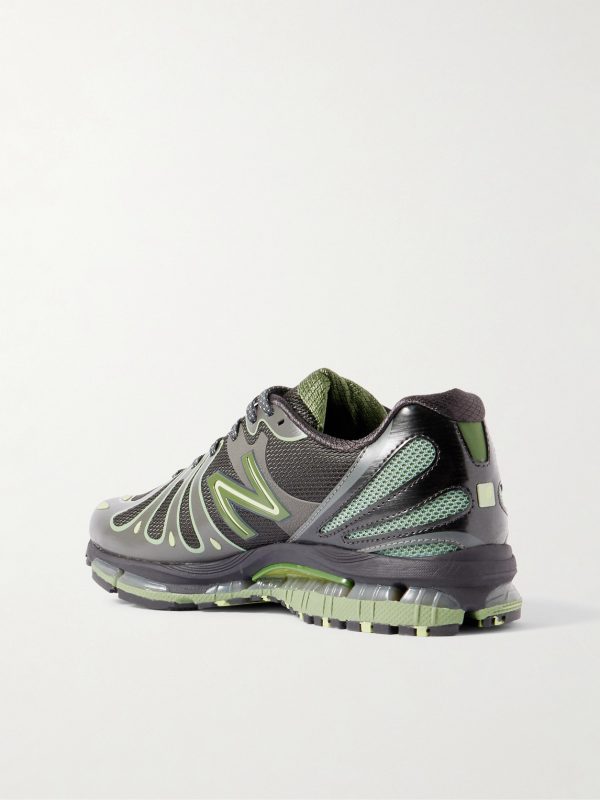 1890 Rubber-Trimmed Mesh Sneakers - BK 1890 Rubber-Trimmed Mesh Sneakers - BK
