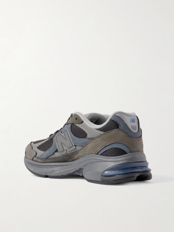 ABZORB 2010 Suede and Mesh Sneakers - BK ABZORB 2010 Suede and Mesh Sneakers - BK