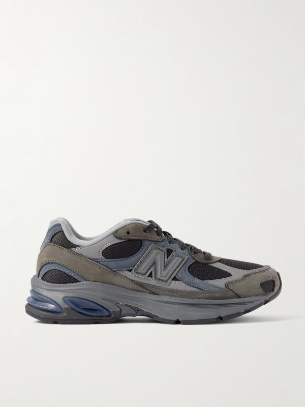 ABZORB 2010 Suede and Mesh Sneakers ABZORB 2010 Suede and Mesh Sneakers