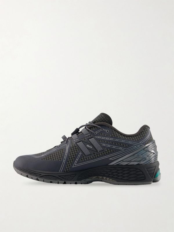 1906R Rubber-Trimmed Ripstop Sneakers - BK 1906R Rubber-Trimmed Ripstop Sneakers - BK