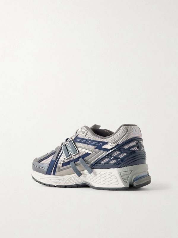 1906 Tech Explosion Rubber and Suede-Trimmed Mesh Sneakers - BK