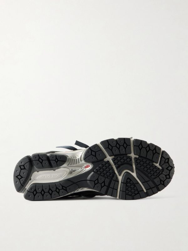 1906 Tech Explosion Rubber and Suede-Trimmed Mesh Sneakers - E1