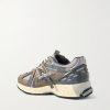 1906 Tech Explosion Mesh, Brushed-Suede and Rubber Sneakers - BK