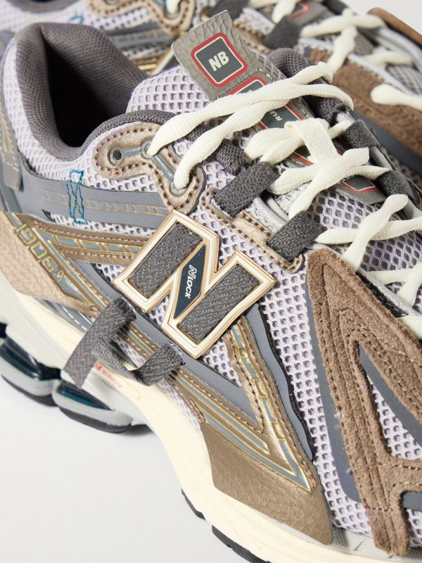 1906 Tech Explosion Mesh, Brushed-Suede and Rubber Sneakers - CU