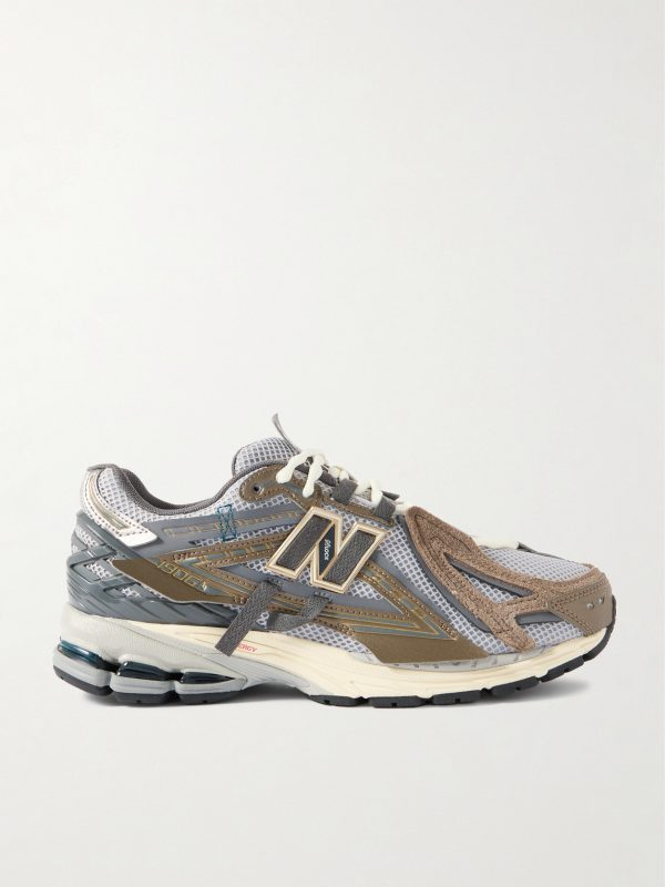 1906 Tech Explosion Mesh, Brushed-Suede and Rubber Sneakers