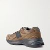 ABZORB 2010 Suede and Mesh Sneakers - BK
