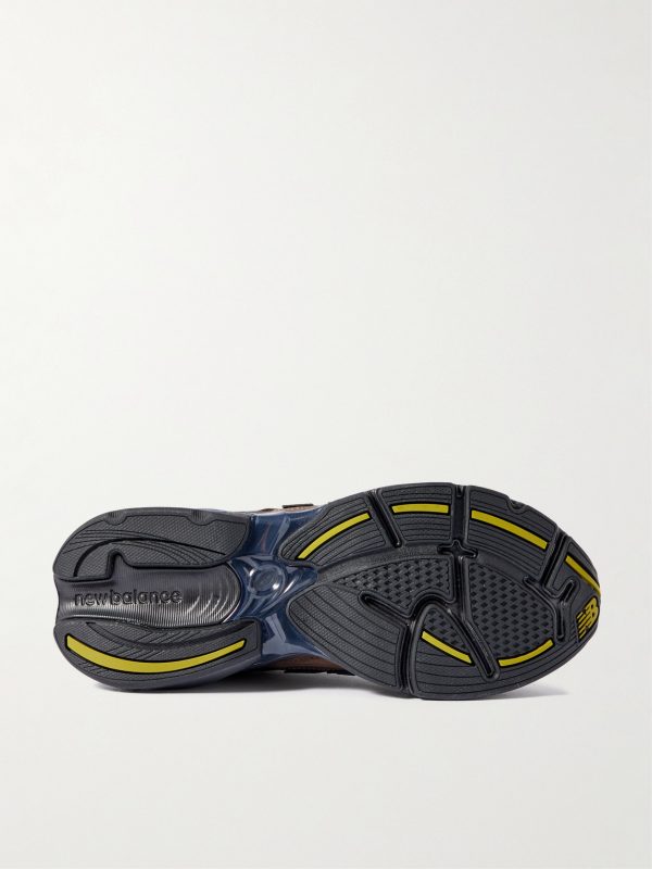 ABZORB 2010 Suede and Mesh Sneakers - E1