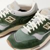 1500 Leather-Trimmed Suede and Mesh Sneakers - CU