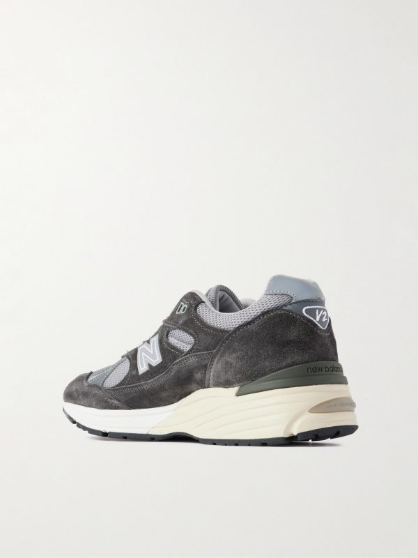 991 Suede, Nubuck and Mesh Sneakers - BK 991 Suede, Nubuck and Mesh Sneakers - BK