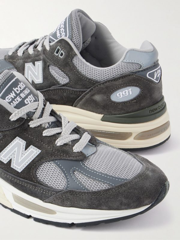 991 Suede, Nubuck and Mesh Sneakers - CU 991 Suede, Nubuck and Mesh Sneakers - CU