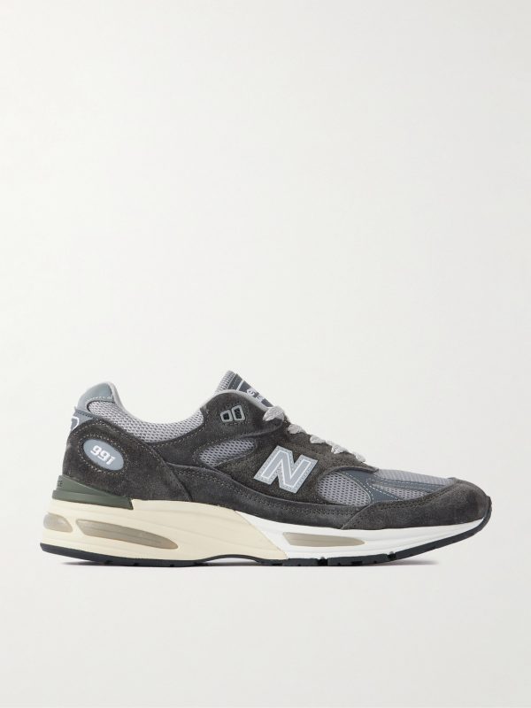 991 Suede, Nubuck and Mesh Sneakers 991 Suede, Nubuck and Mesh Sneakers
