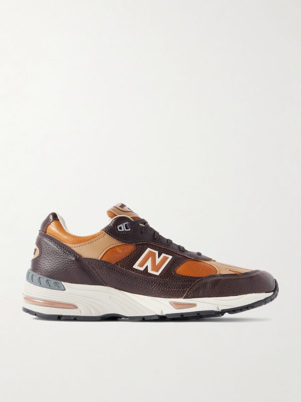 991 Full-Grain Leather Sneakers 991 Full-Grain Leather Sneakers