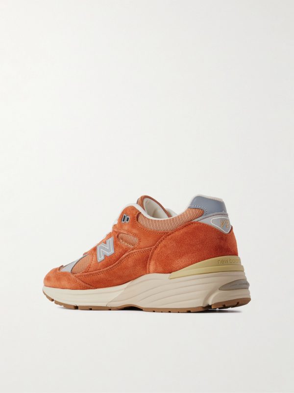 991v2 Suede and Mesh Sneakers - BK 991v2 Suede and Mesh Sneakers - BK