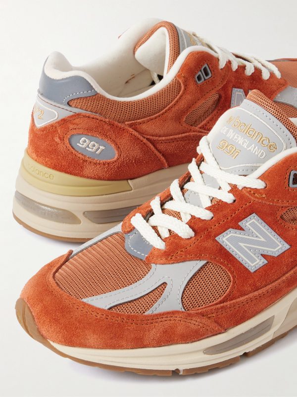 991v2 Suede and Mesh Sneakers - CU 991v2 Suede and Mesh Sneakers - CU