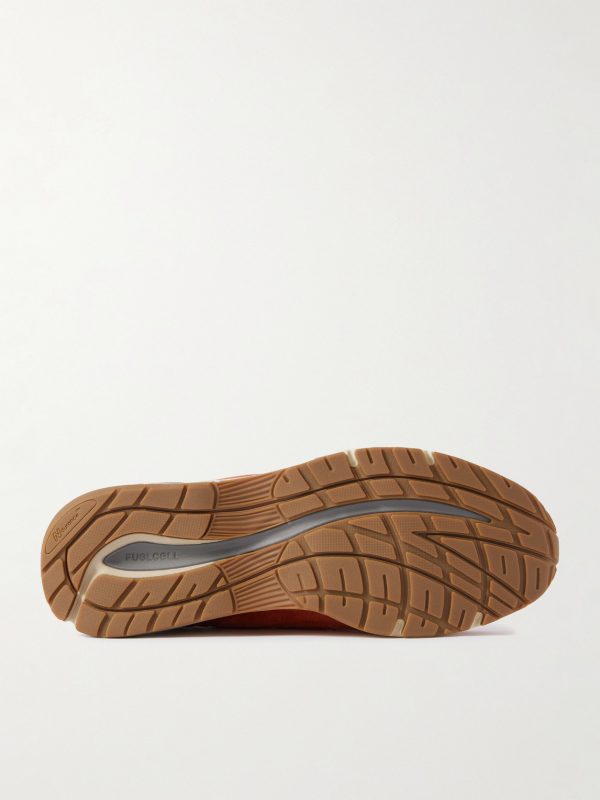 991v2 Suede and Mesh Sneakers - E1 991v2 Suede and Mesh Sneakers - E1
