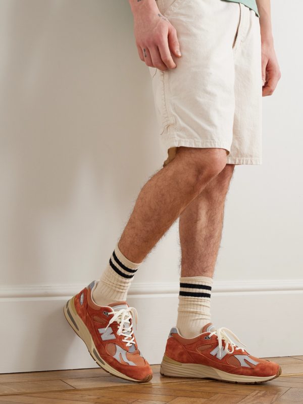 991v2 Suede and Mesh Sneakers - OU 991v2 Suede and Mesh Sneakers - OU