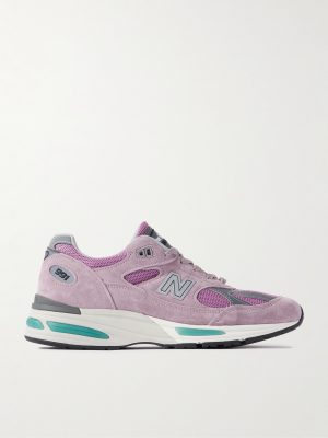 991v2 Suede and Mesh Sneakers 991v2 Suede and Mesh Sneakers