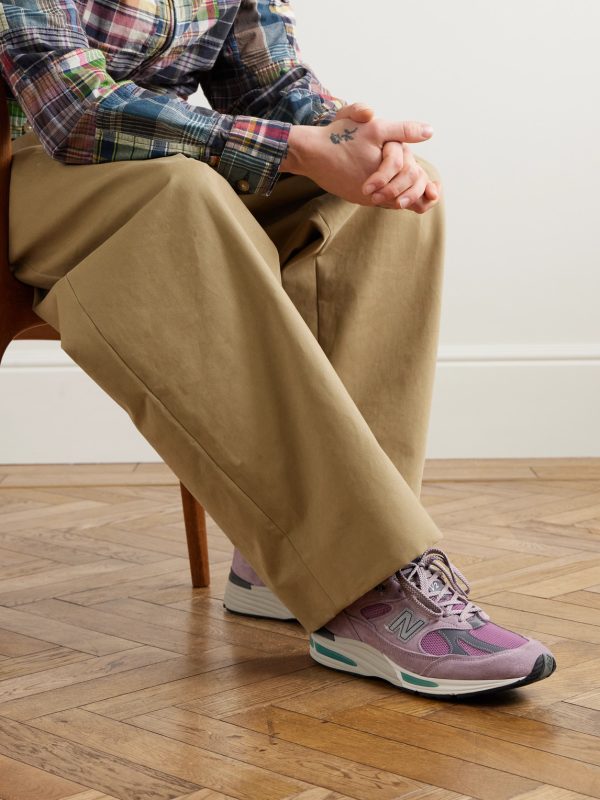 991v2 Suede and Mesh Sneakers - OU 991v2 Suede and Mesh Sneakers - OU