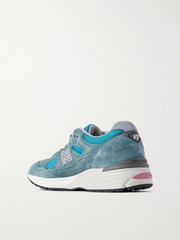 991v2 Suede and Mesh Sneakers - BK 991v2 Suede and Mesh Sneakers - BK