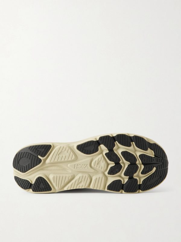 Clifton 10 Rubber-Trimmed Jacquard Running Sneakers - E1 Clifton 10 Rubber-Trimmed Jacquard Running Sneakers - E1