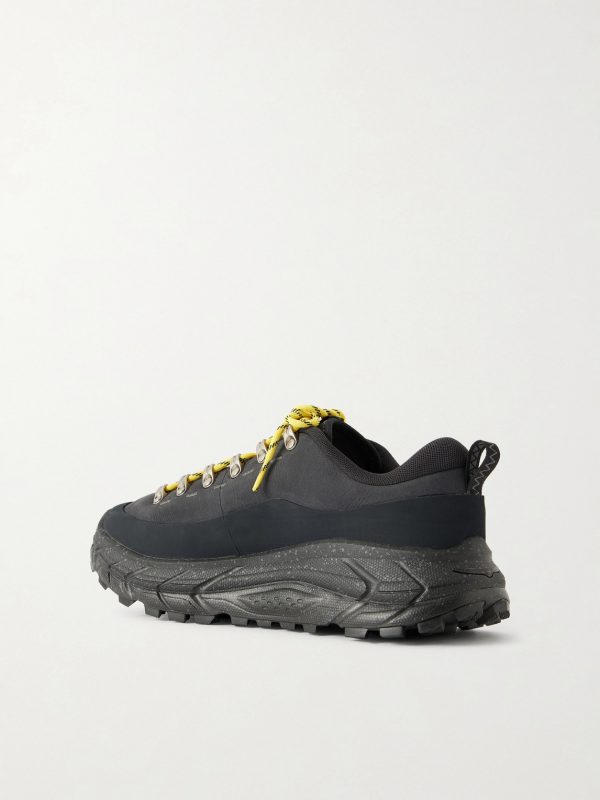 Tor Summit Rubber-Trimmed Nubuck and Mesh Sneakers - BK Tor Summit Rubber-Trimmed Nubuck and Mesh Sneakers - BK