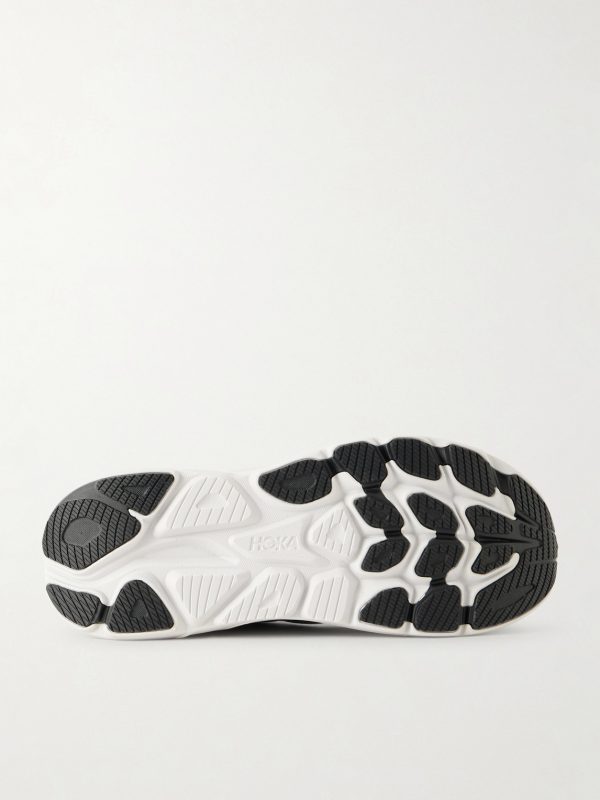 Clifton 10 Rubber-Trimmed Jacquard Running Sneakers - E1 Clifton 10 Rubber-Trimmed Jacquard Running Sneakers - E1
