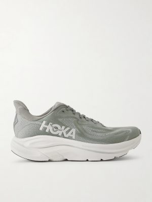 Clifton 10 Rubber-Trimmed Jacquard Running Sneakers Clifton 10 Rubber-Trimmed Jacquard Running Sneakers