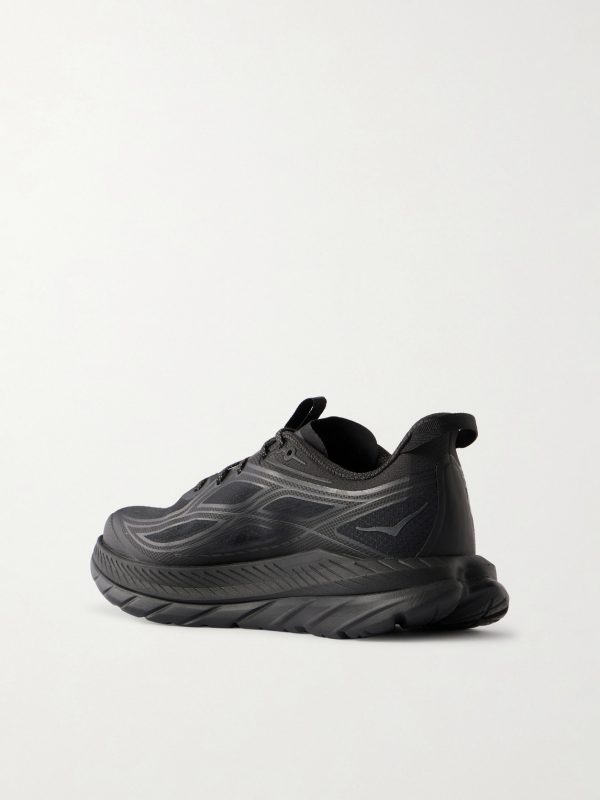 Mach Remastered Rubber-Trimmed Mesh Sneakers - BK