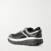 Bondi 7 Rubber-Trimmed Mesh Running Sneakers - BK
