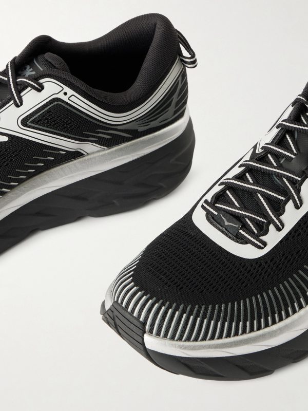 Bondi 7 Rubber-Trimmed Mesh Running Sneakers - CU