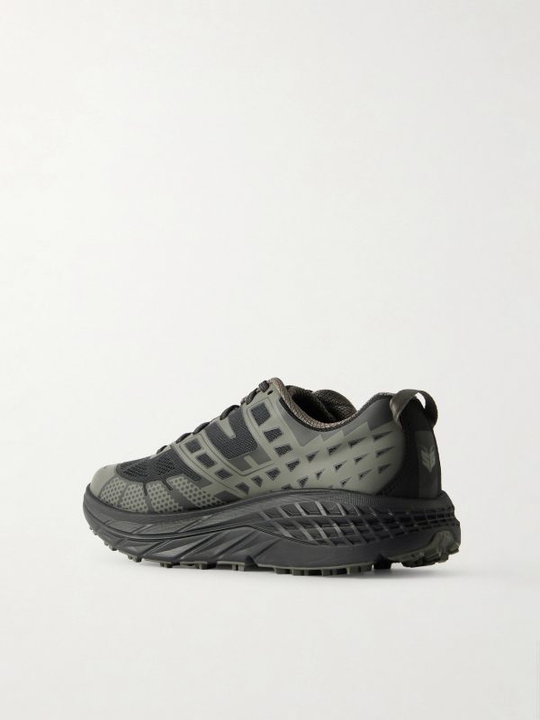 Speedgoat 2 Rubber and Ripstop-Trimmed Mesh Sneakers - BK