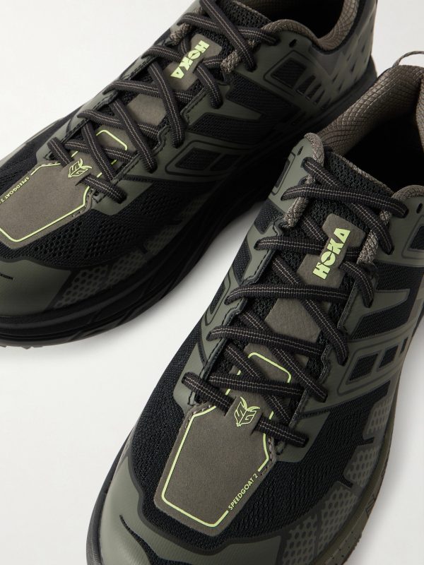 Speedgoat 2 Rubber and Ripstop-Trimmed Mesh Sneakers - CU