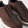 Elastic Stream Nubuck Sneakers - CU