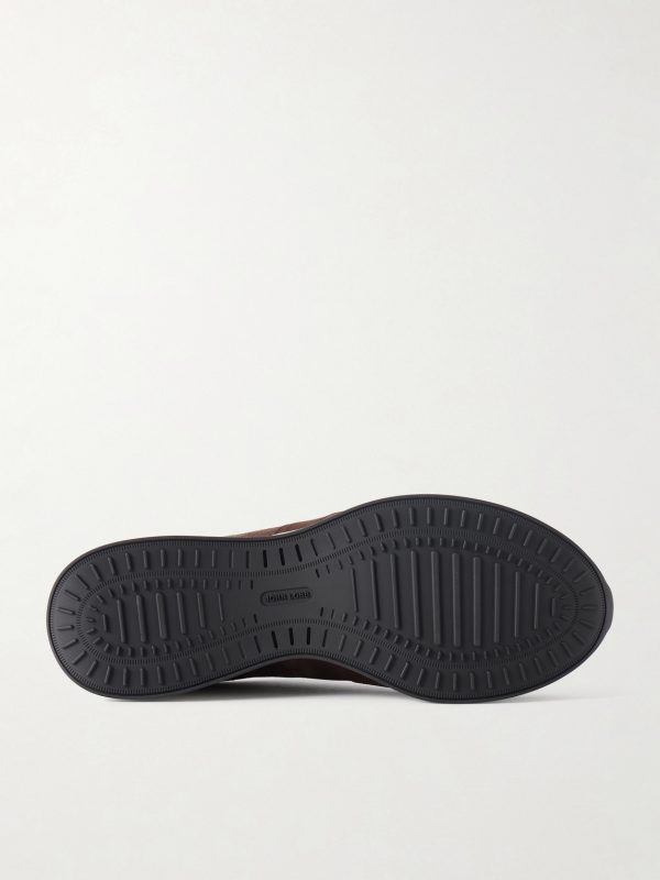 Elastic Stream Nubuck Sneakers - E1