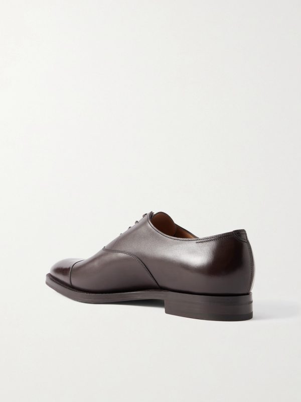 City II Leather Oxford Shoes - BK