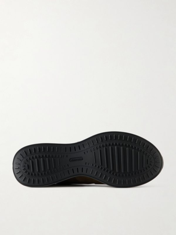 Elastic Stream Suede Sneakers - E1