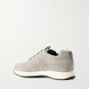 Laced Stream Suede Sneakers - BK Laced Stream Suede Sneakers - BK