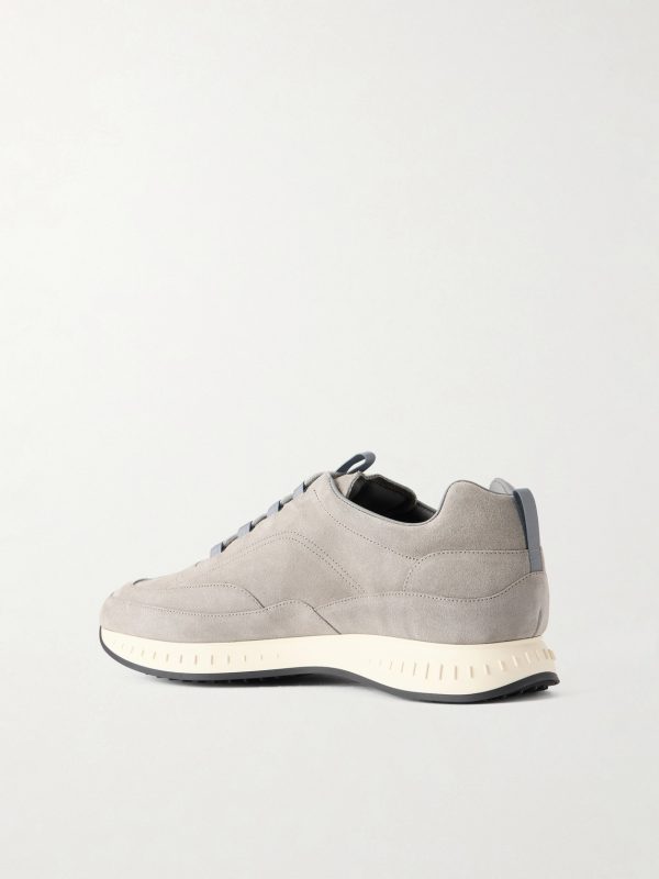 Laced Stream Suede Sneakers - BK Laced Stream Suede Sneakers - BK